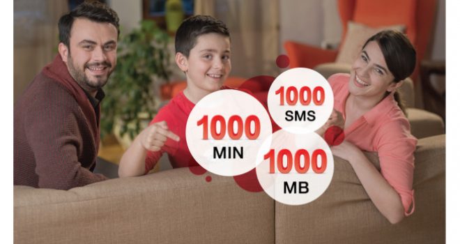 IPKO do të shpërblehen me nga 1000 minuta, 1000 SMS dhe 1000 megabajt, falas