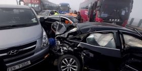 10 të lënduar nga aksidenti zinxhiror në Fushë Kosovë