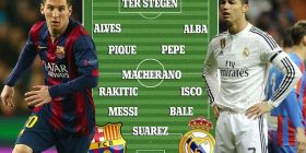 Formacioni i El Clasicos pa Ronaldon