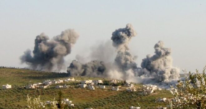 Siri: 18 persona të vrarë nga bombardimet