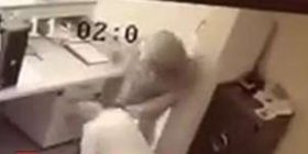 Kështu i reziston punëtorja grabitjes së postës në Gjilan (VIDEO)