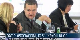 Dacic: Asociacioni, jo si ‘Kryqi i Kuq’ (Video)