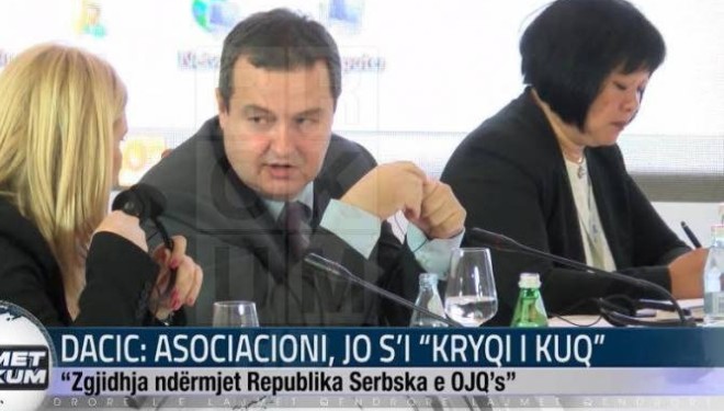 Dacic: Asociacioni, jo si ‘Kryqi i Kuq’ (Video)