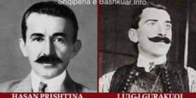 Fjalimi i Hasan Prishtinës në ceremoninë e varrimit të Luigj Gurakuqit