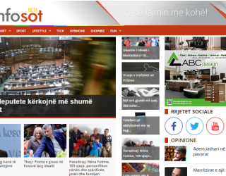 INFOSOT prej sonte me dizajn të ri