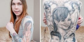 “Çmenduria” e fanses: 48 orë nën goditjet e gjilpërës për…Rihanna-n (Foto)