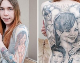 “Çmenduria” e fanses: 48 orë nën goditjet e gjilpërës për…Rihanna-n (Foto)