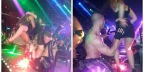 Tiranë/ Femrat simulojnë sex me meshkujt striptistë (Video +16)