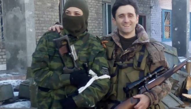 Snajperistja serbe, lufton në anën e rusëve në Ukrainë (Foto)