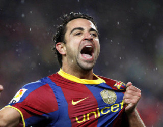 Xavi përgatitet për sfidën e 750-të me Barcën