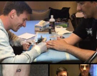 Messi me profesion të ri, po bën tatuazhe! (FOTO)