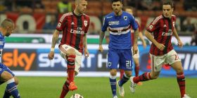 Milan larg Europës, 1-1 me Sampdorian