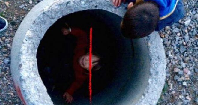 E tmerrshme: Jeta në rrezik e fëmijëve të Gjakovës për shkak të pusetave të hapura (Foto)