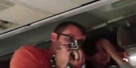 Avioni i rrëzuar, sekondat e fundit të përplasjes në një celular (Video)