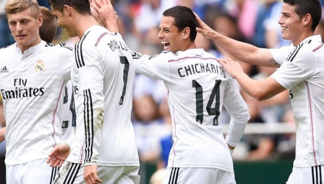 Chicharito shkëlqen, Reali vazhdon presionin