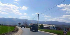 Forca të shumta policore drejt Gushincës (Video)