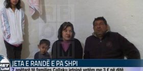 Jeta e randë e pa shpi. 7 anëtarë të familjes Çallaku jetojnë vetëm me 3 euro në ditë