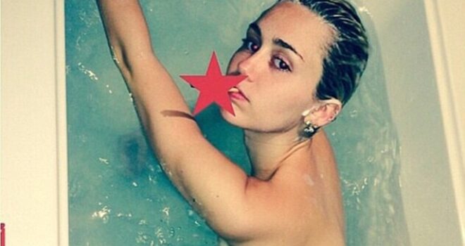 Miley është më e bukur lakuriq (Foto)