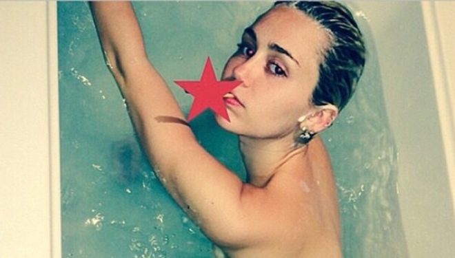 Miley është më e bukur lakuriq (Foto)