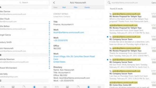 Microsoft azhurnon Outlook-un për iOS dhe Android (Foto)