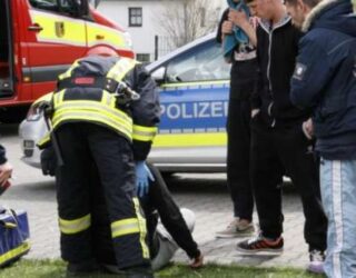 Zjarr në një qendër azilkërkuesish në Gjermani, 4 kosovarë të lënduar (Foto)