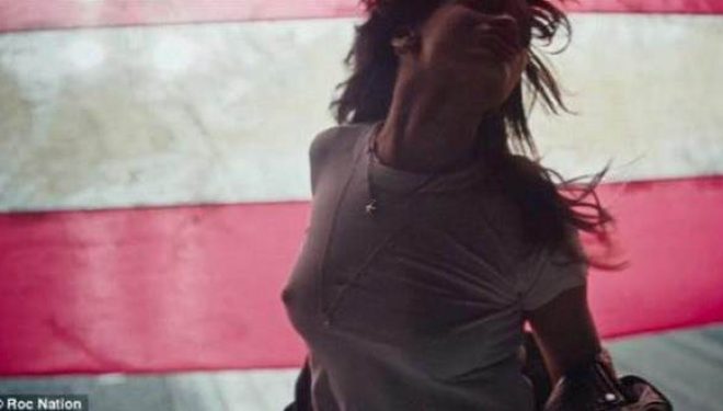 Rihanna publikon këngën e re ‘American Oxygen’ (Foto+Video)