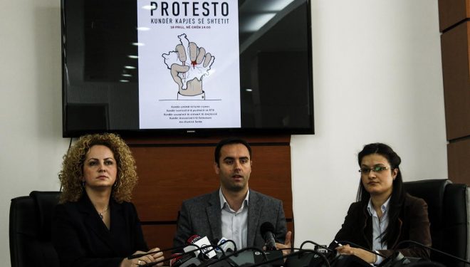 Protestë kundër kapjes së shtetit