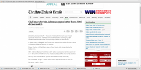 Mediat serbe heshtin për cështjen e CAS