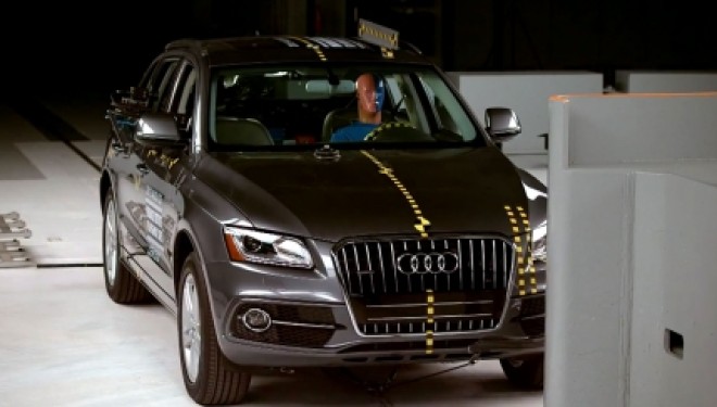 Audi Q5 merr notën maksimale në Crash-Test (Foto/Video)
