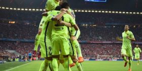 Ch. League, “Tredhëmbëshi” Messi, Suarez, Neymar çon Barçën në finale
