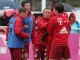 Bayern, sherr Lewandowski-Boateng në stërvitje