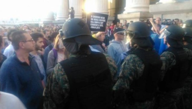 Pasdite protesta kundër brutalitetit policorë në Shtip, Ohër dhe në Kavadarc