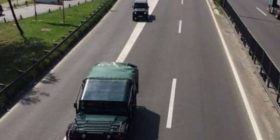 Xhandarmëria serbe duke u shkuar drejt kufirit me Maqedoninë (FOTO)