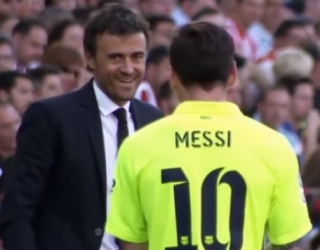 Momenti kur Messi pyeste Enriquen, sa me sa është Reali? (Video)