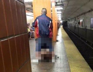 Seks oral në stacionin e metrosë, po u kap çifti rrezikon burgun (Foto)