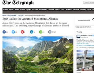 “The Telegraph”: Një udhëtim epik në Bjeshkët e Namuna