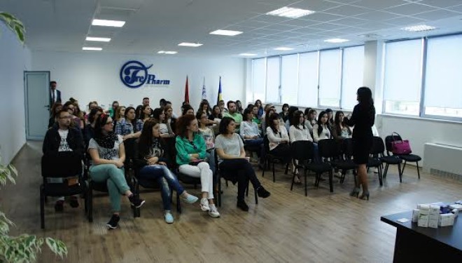 Studentët shqiptarë të farmacistë, të mahnitur me  fabrikën Trepharm