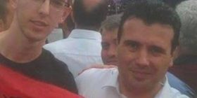 Zaevi me flamurin shqiptar (FOTO)