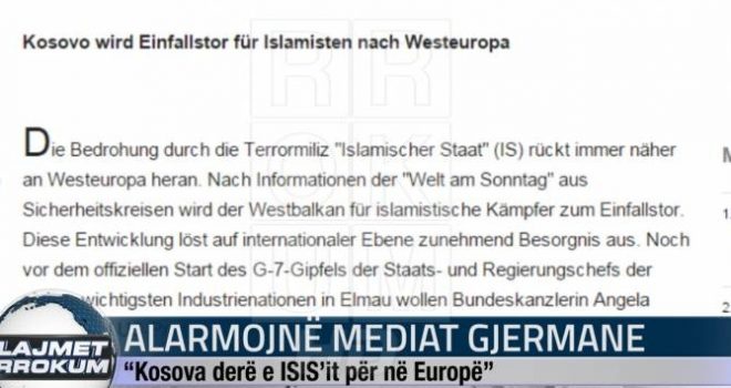 Media gjermane: Kosova, dera e ISIS në Europë