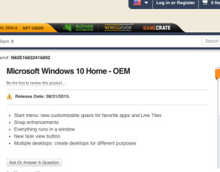 Zbulohen çmimet e Windows 10