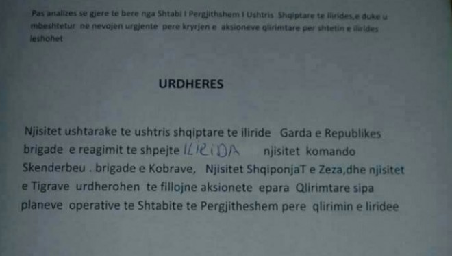 Të arrestuarit e djeshëm, pjesë e Gardës së Republikës së Iliridës?! (Foto)