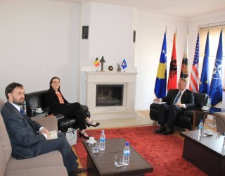 Haradinaj: Me diplomatët belgë u diskutua që Kosova të jetë faktor i rëndësishëm i stabilitetit rajonal
