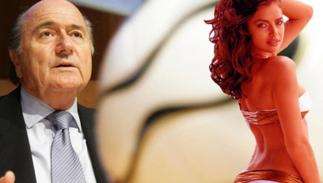 Thashethem! Irina Shayk shkon me Blatter?