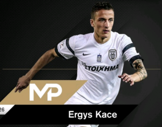 Kaçe, lojtari më i mirë i sezonit për tifozët e PAOK