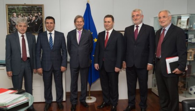 Përfundojnë pa rezultat bisedimet për krizën në Maqedoni