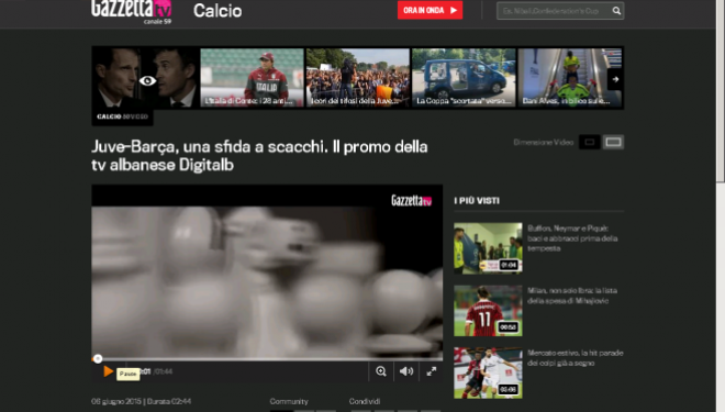 “Gazetta dello Sport”: Spoti i Digitalb gjenial!