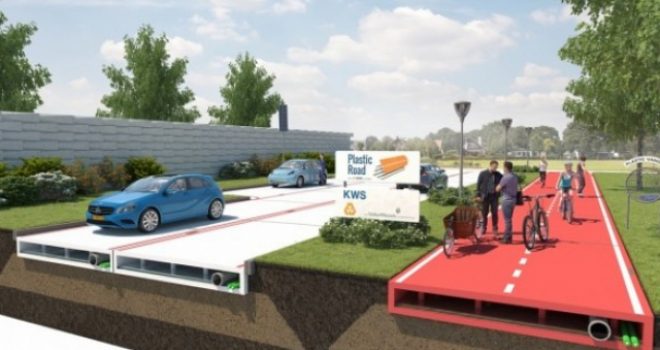 Holanda synon të shtrojë rrugët me plastikë të ricikluar