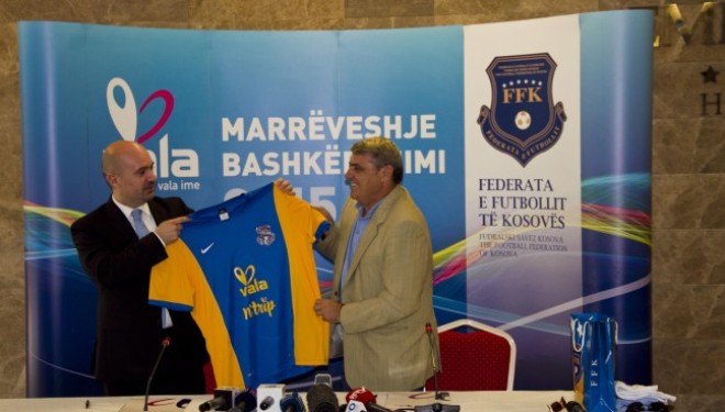 VALA sponsor i përgjithshëm i Përfaqësueses së Kosovës në Futboll