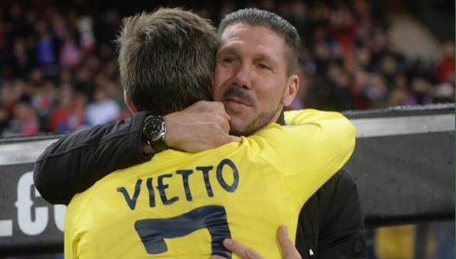 Atletico zyrtarizon Luciano Vietton