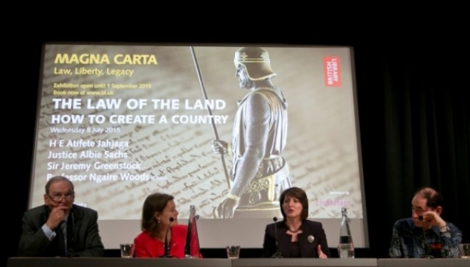 Jahjaga në shënimin e 800-vjetorit të Magna Carta-s